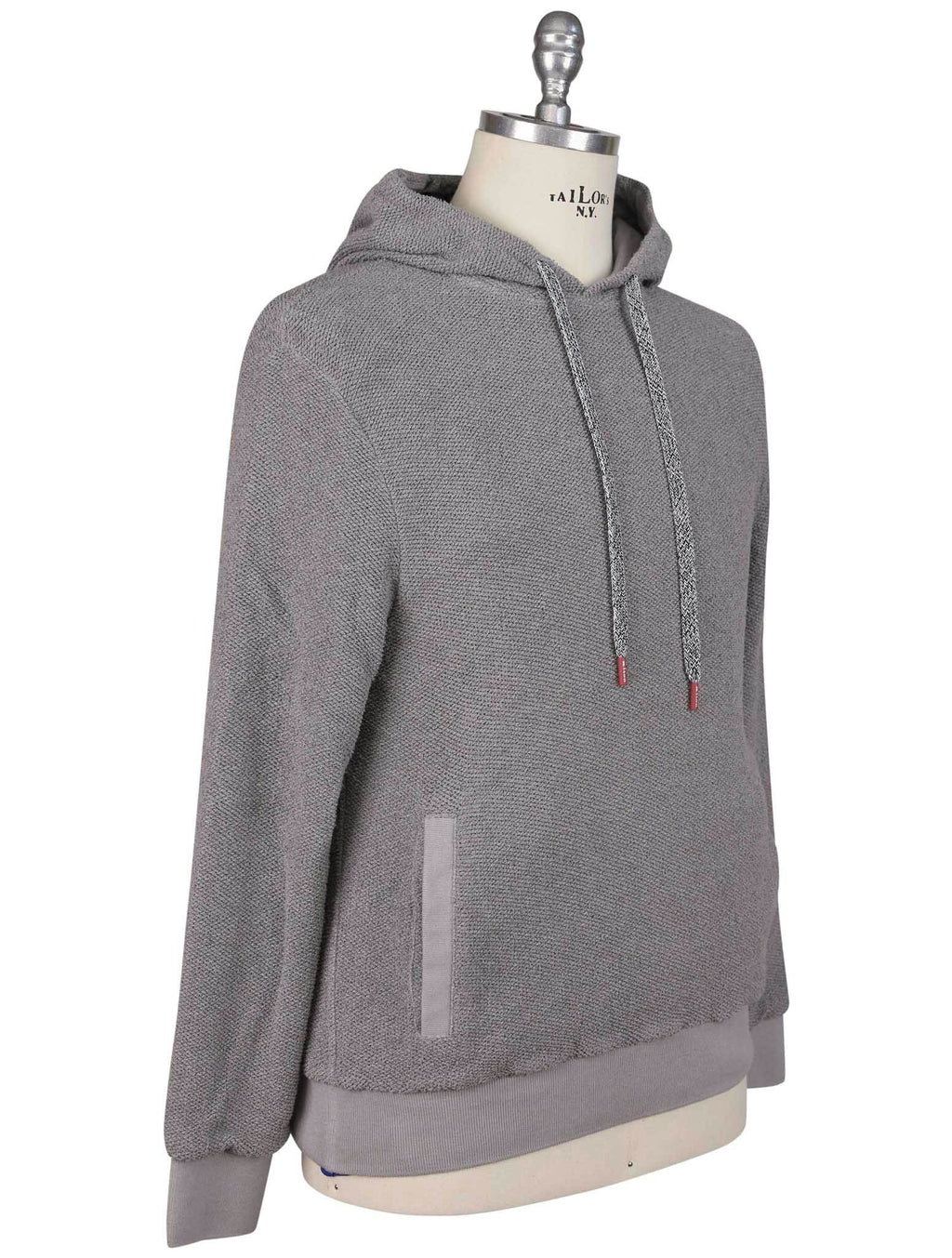 Kiton Gray Cotton PA Tracksuit