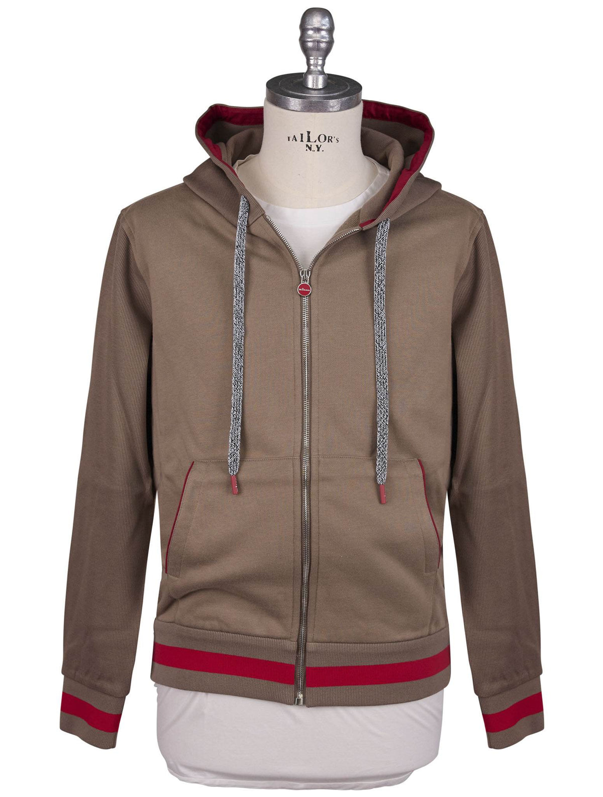 Kiton Kiton Brown Cotton Tracksuit Brown 001