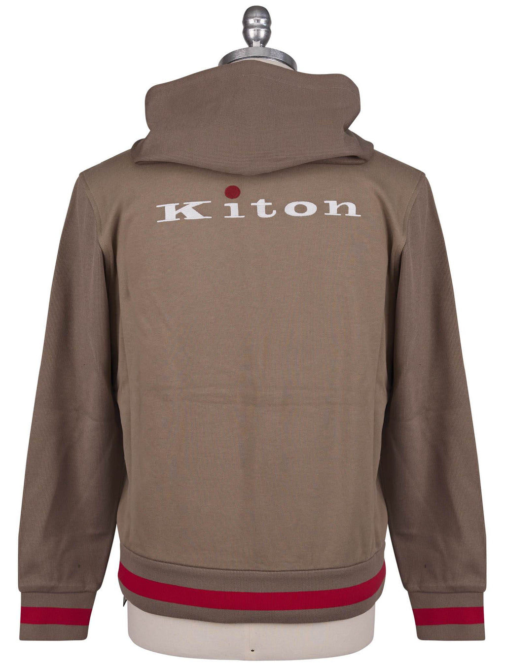 Kiton Brown Cotton Tracksuit