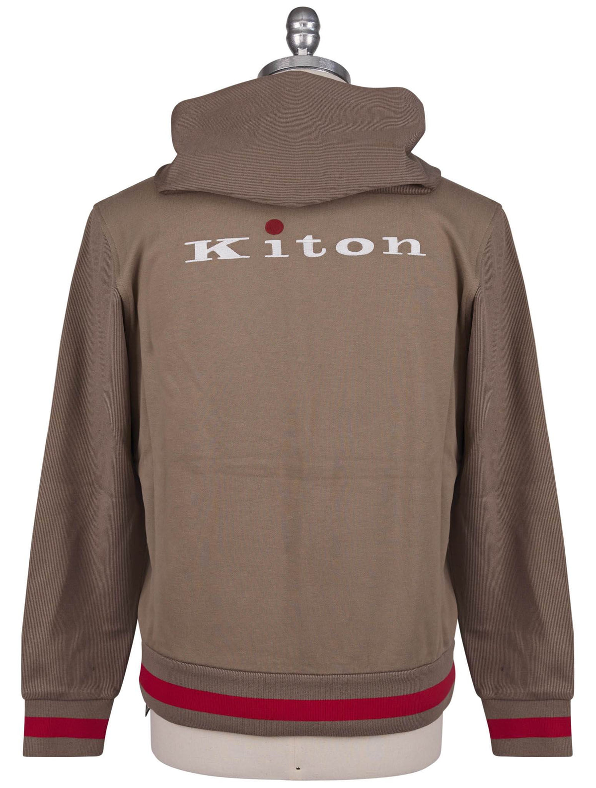 Kiton Brown Cotton Tracksuit
