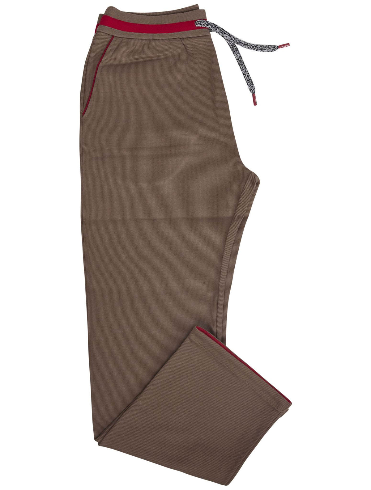 Kiton Brown Cotton Tracksuit