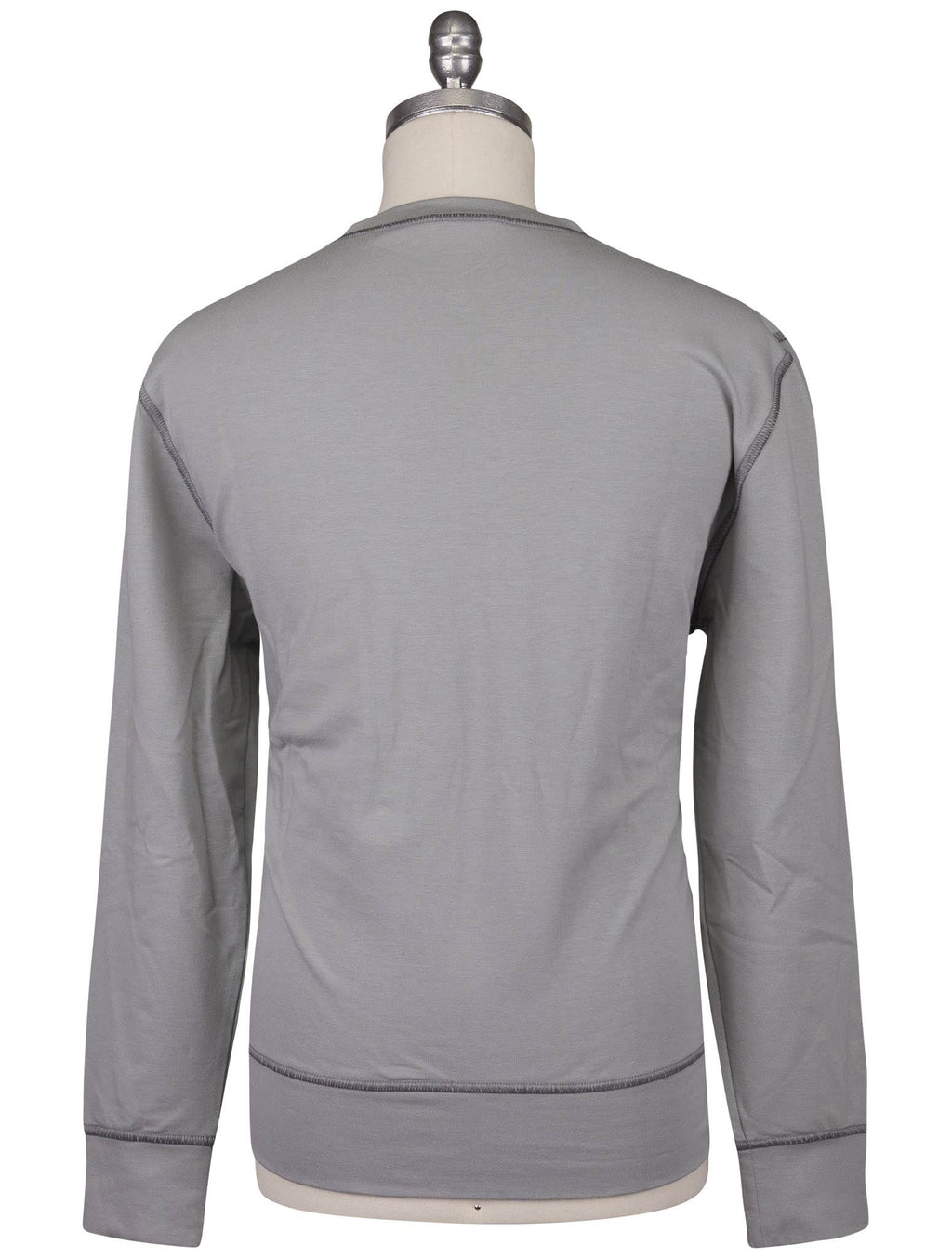 Kiton Multicolor Cotton EA Sweater Crewneck