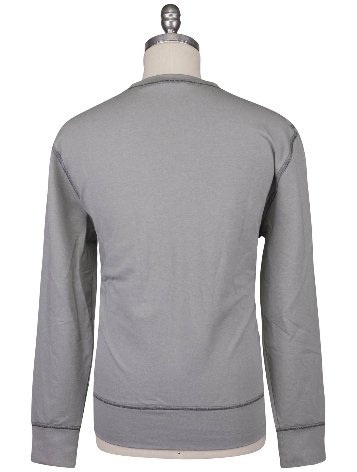 Kiton Multicolor Cotton EA Sweater Crewneck