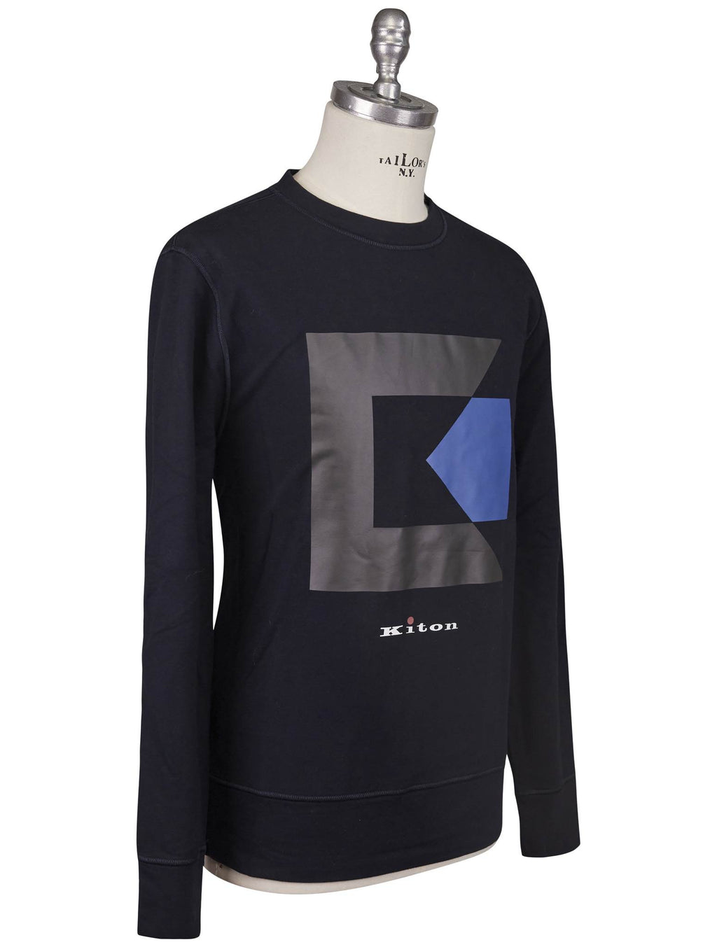 Kiton Kiton Multicolor Cotton Ea Sweater Crewneck Multicolor 001