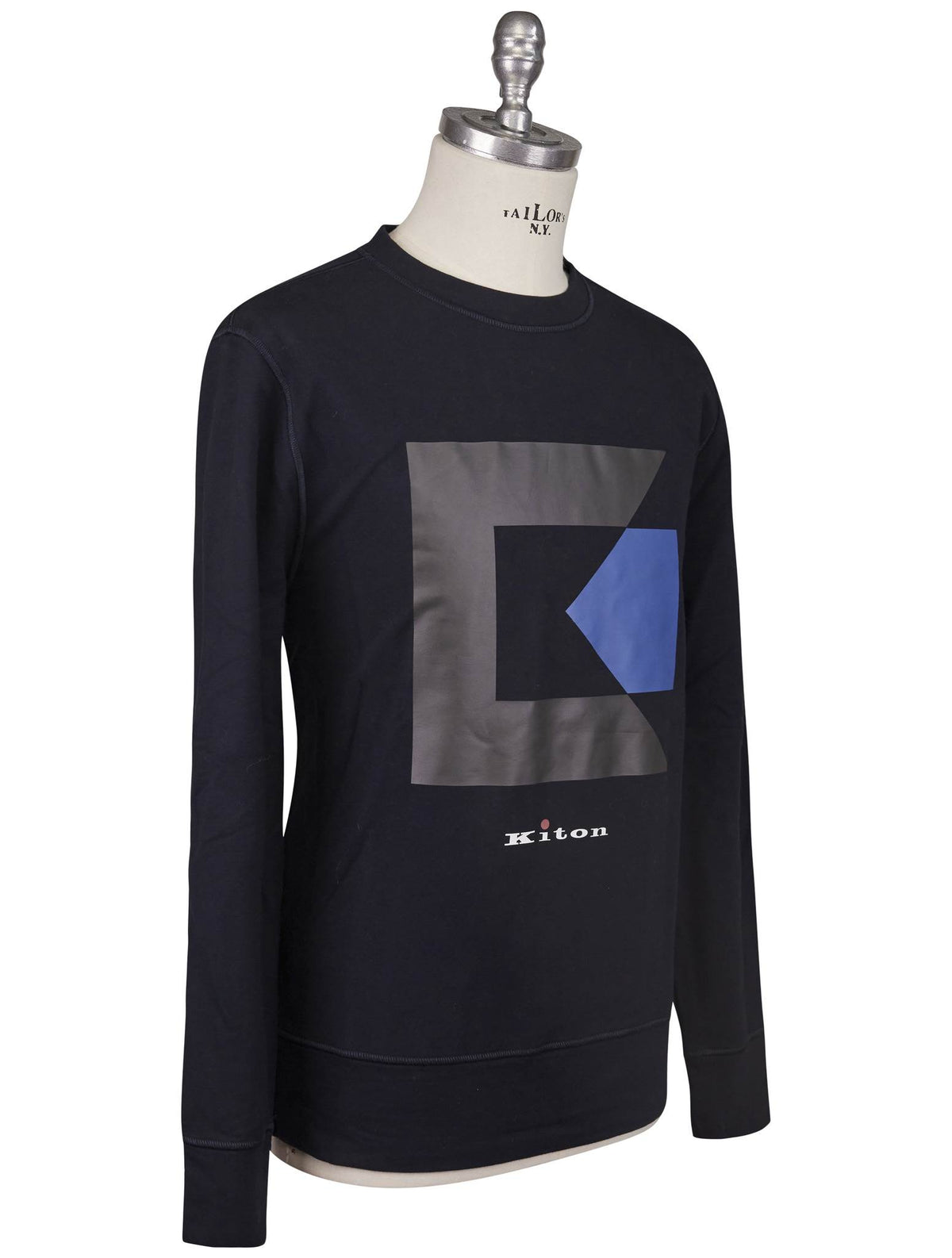 Kiton Kiton Multicolor Cotton Ea Sweater Crewneck Multicolor 001