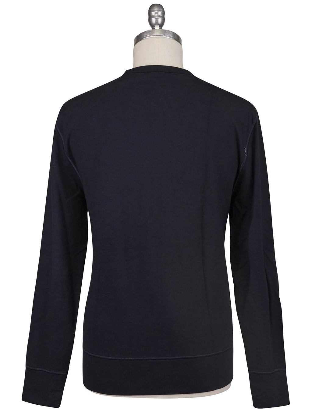 Kiton Multicolor Cotton Ea Sweater Crewneck
