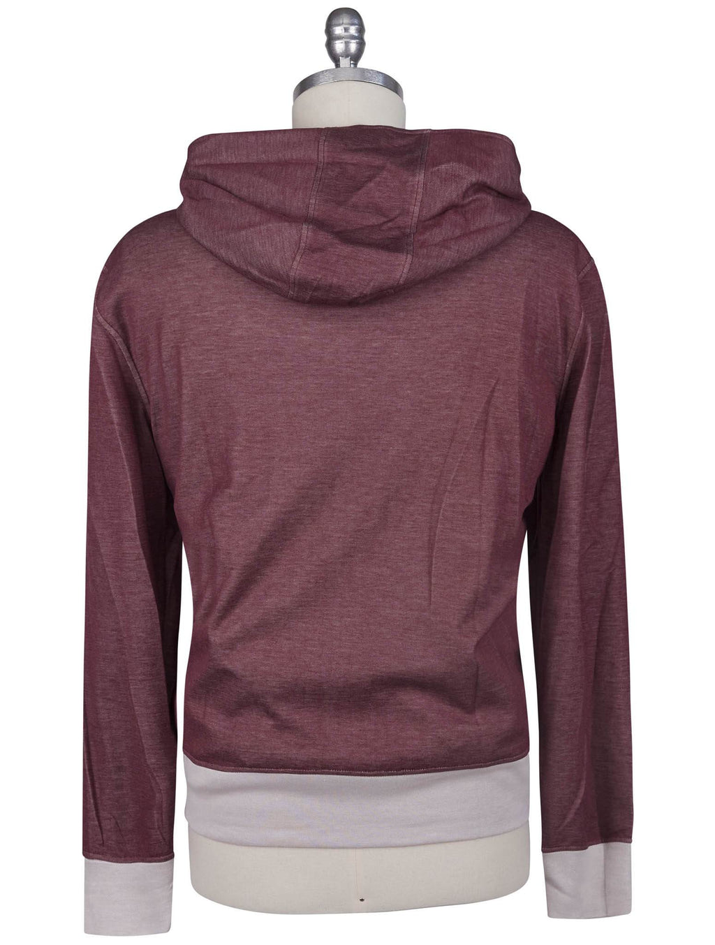 Kiton Burgundy Cotton Pl Tracksuit
