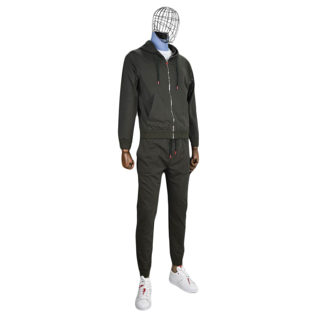 Kiton Kiton Green Cotton  Tracksuit Green 001