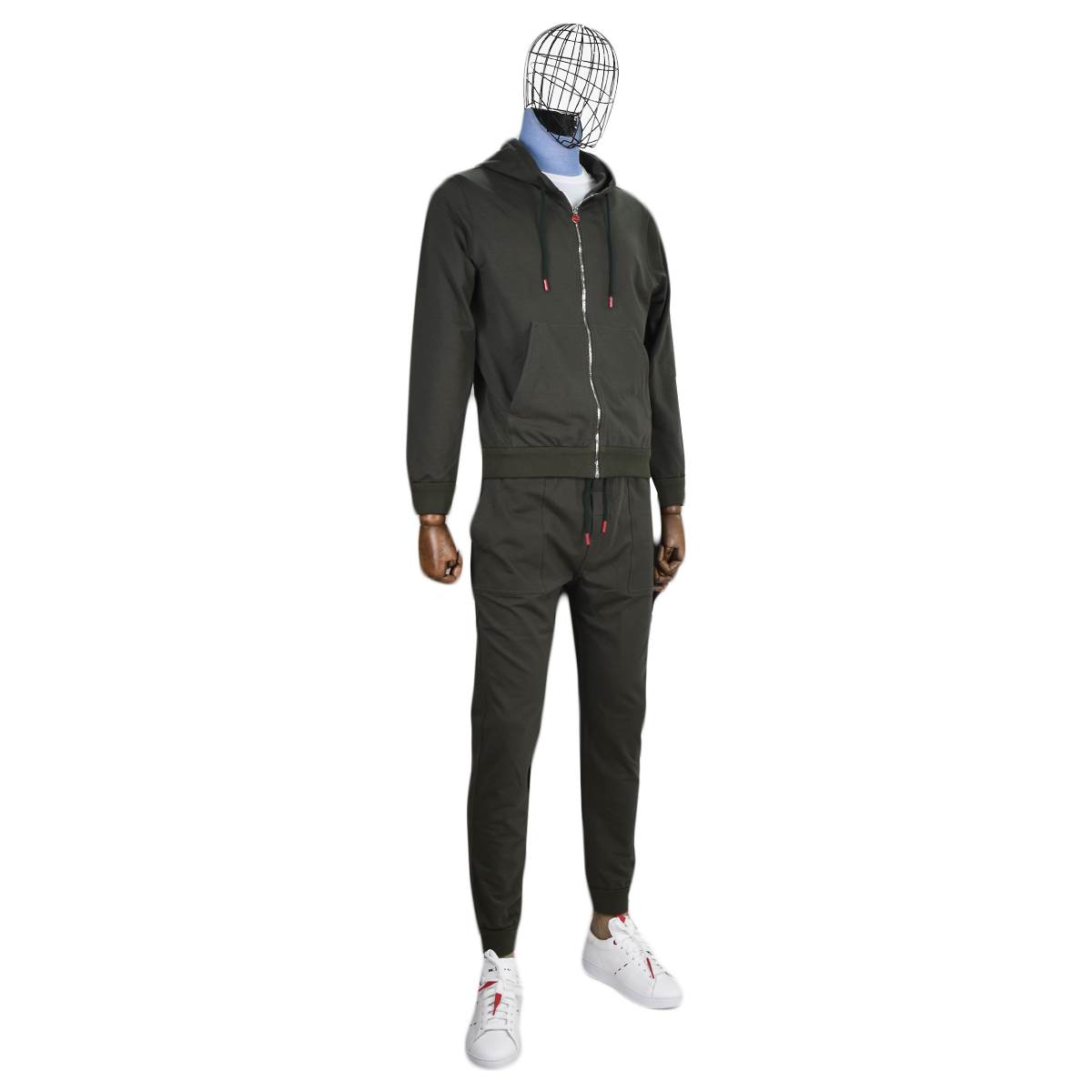 Kiton Kiton Green Cotton  Tracksuit Green 001