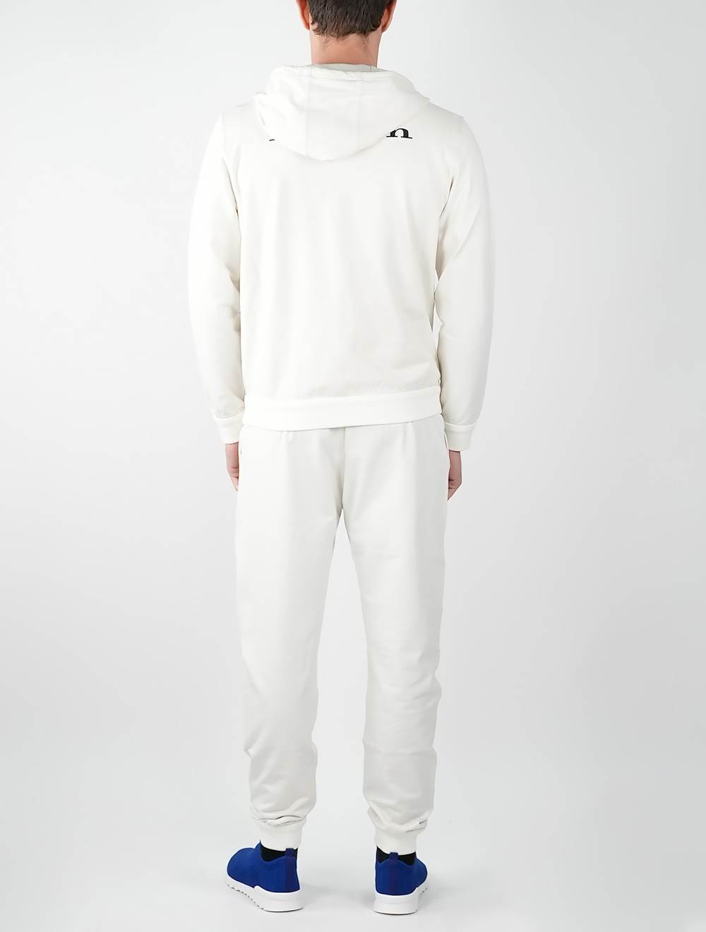 Kiton White Cotton Ea Tracksuit