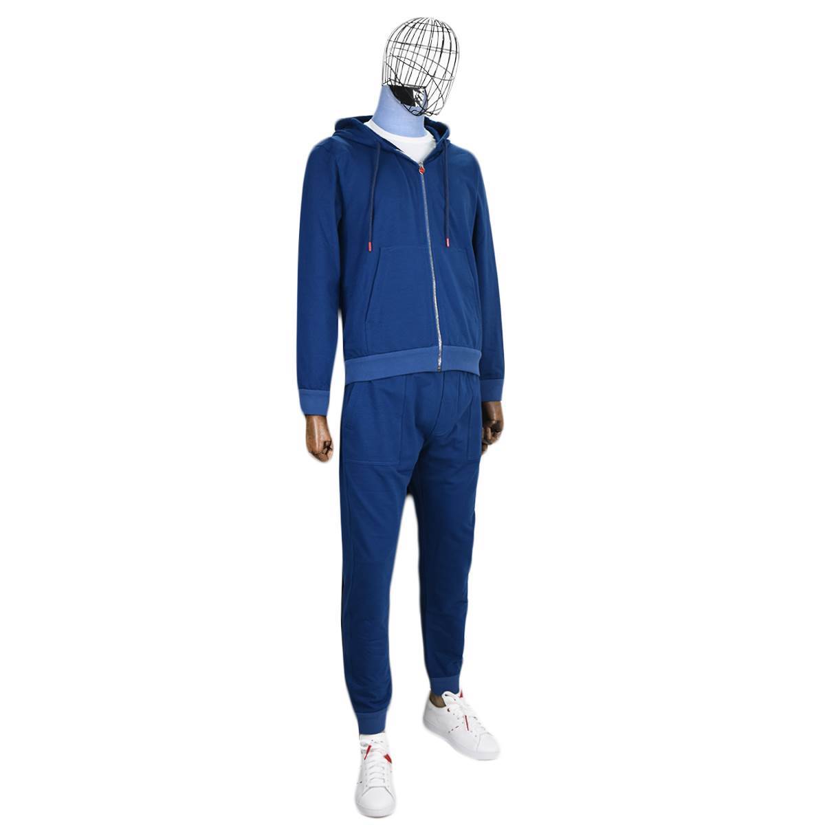 Kiton Blue Cotton Ea Tracksuit