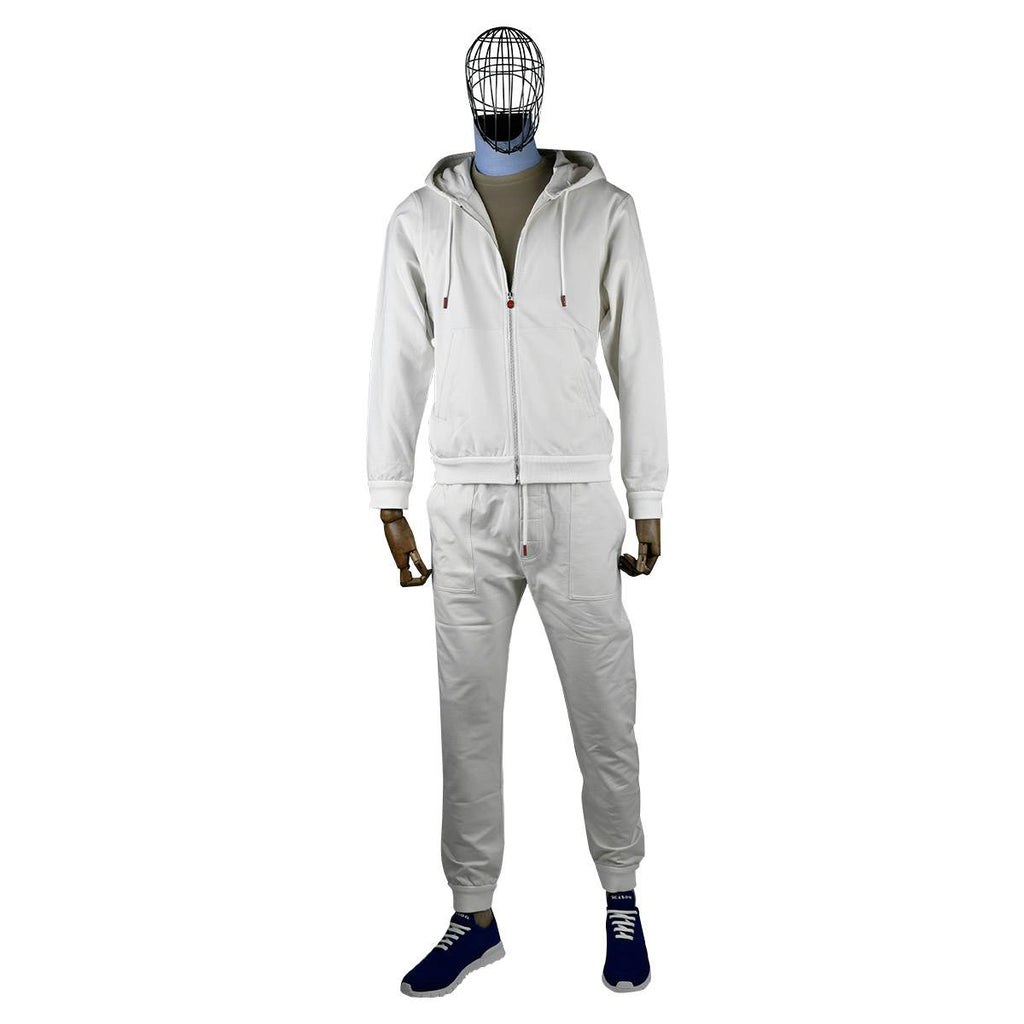 Kiton Kiton White Cotton Ea Tracksuit White 000