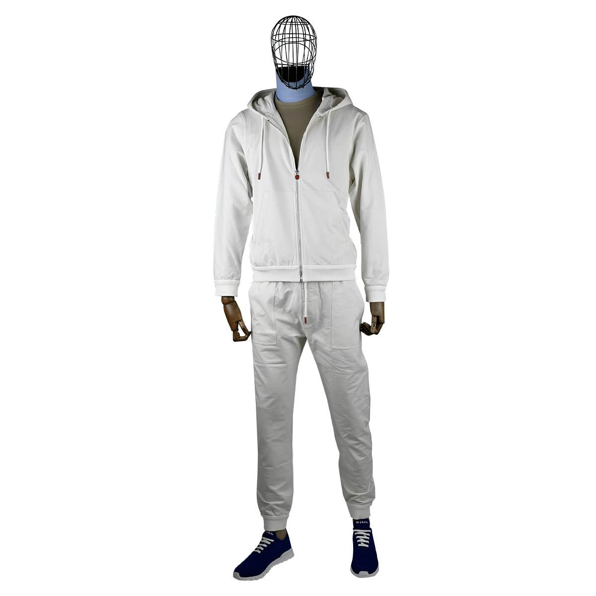 Kiton Kiton White Cotton Ea Tracksuit White 000