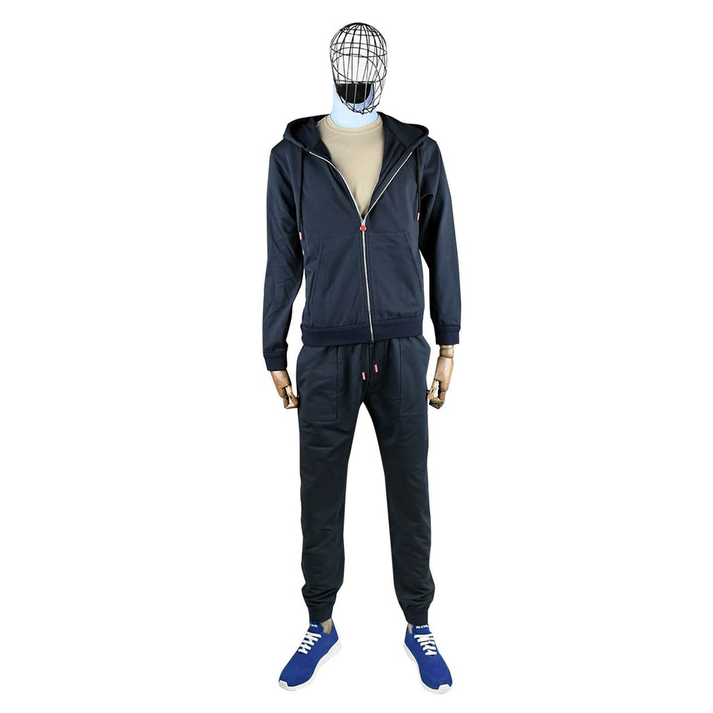 Kiton Kiton Blue Cotton Ea Tracksuit Blue 000