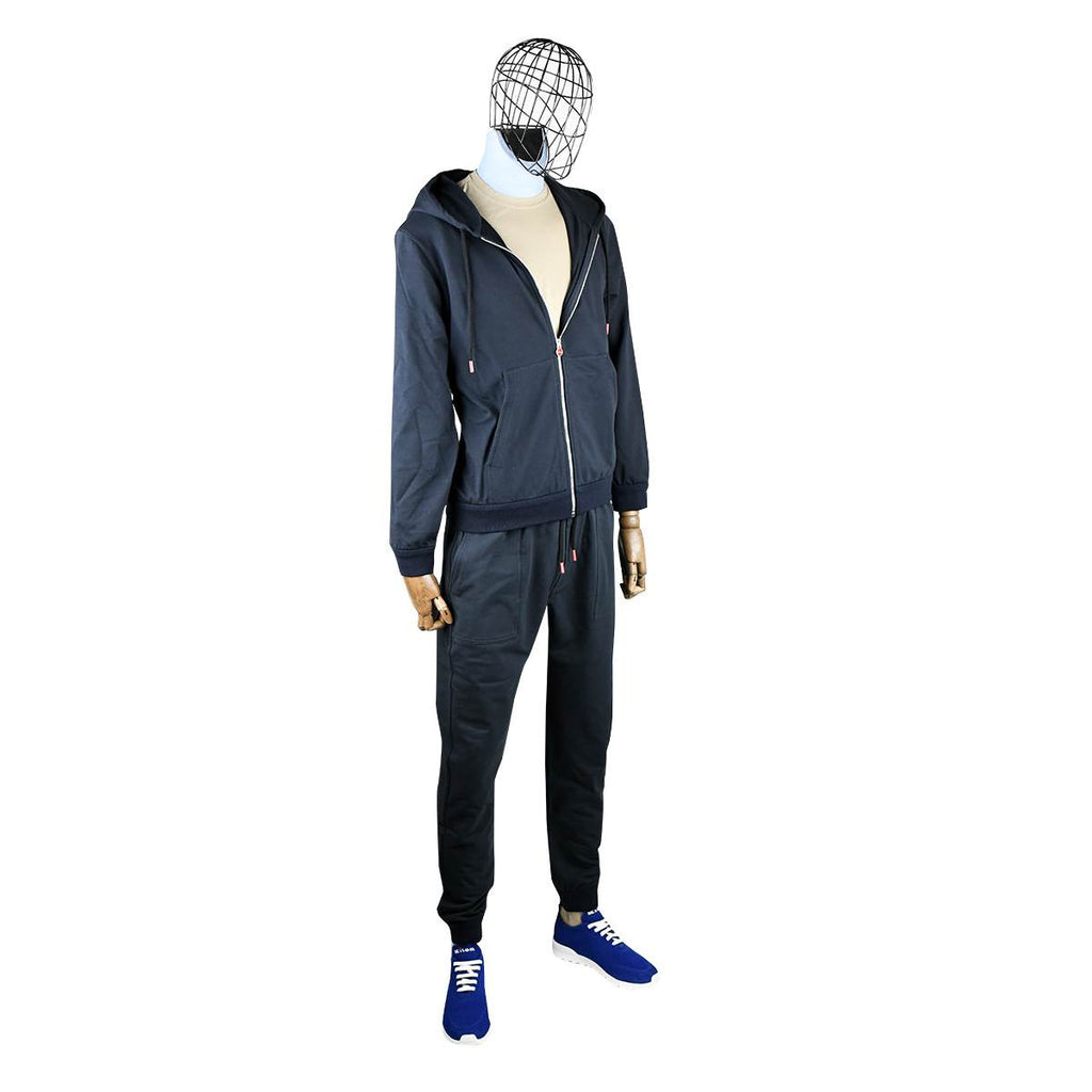 Kiton Kiton Blue Cotton Ea Tracksuit Blue 001