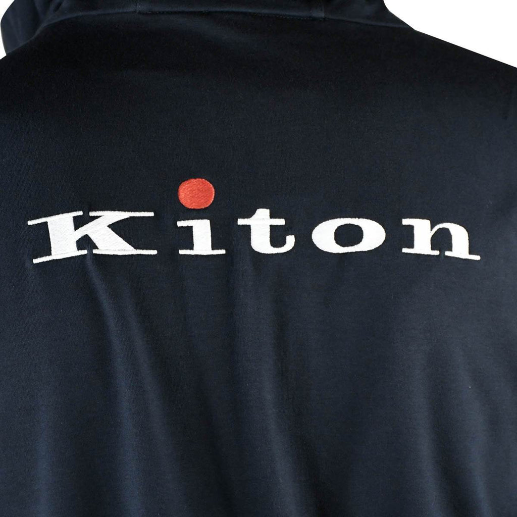 Kiton Blue Cotton Ea Tracksuit