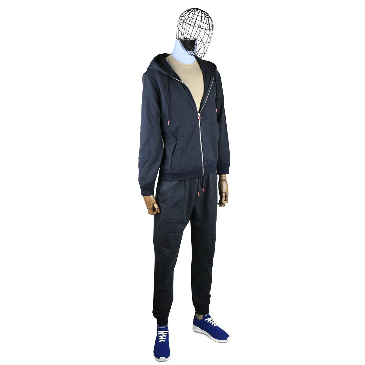 Kiton Kiton Blue Cotton Ea Tracksuit Blue 001