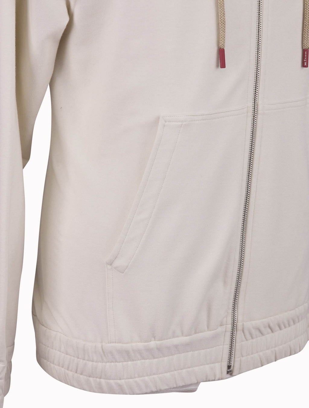 Kiton White Cotton Ea Tracksuit