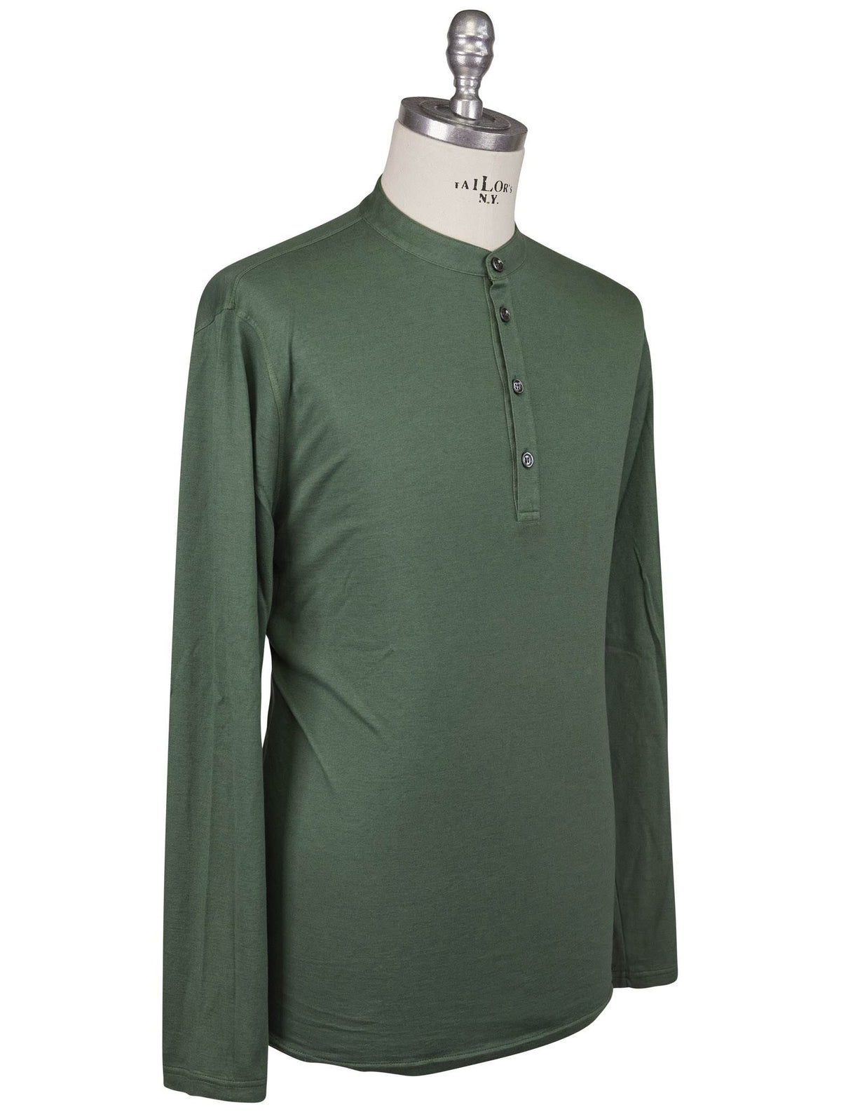 Kiton Kiton Green Cotton Cashmere Sweater Green 000