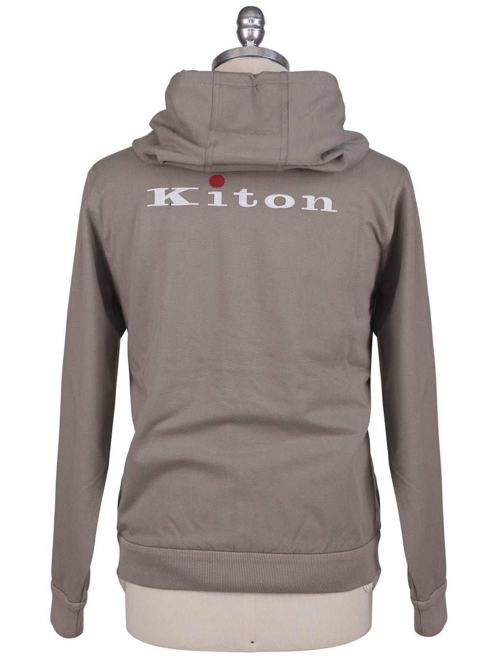 Kiton Taupe Cotton EA Tracksuit