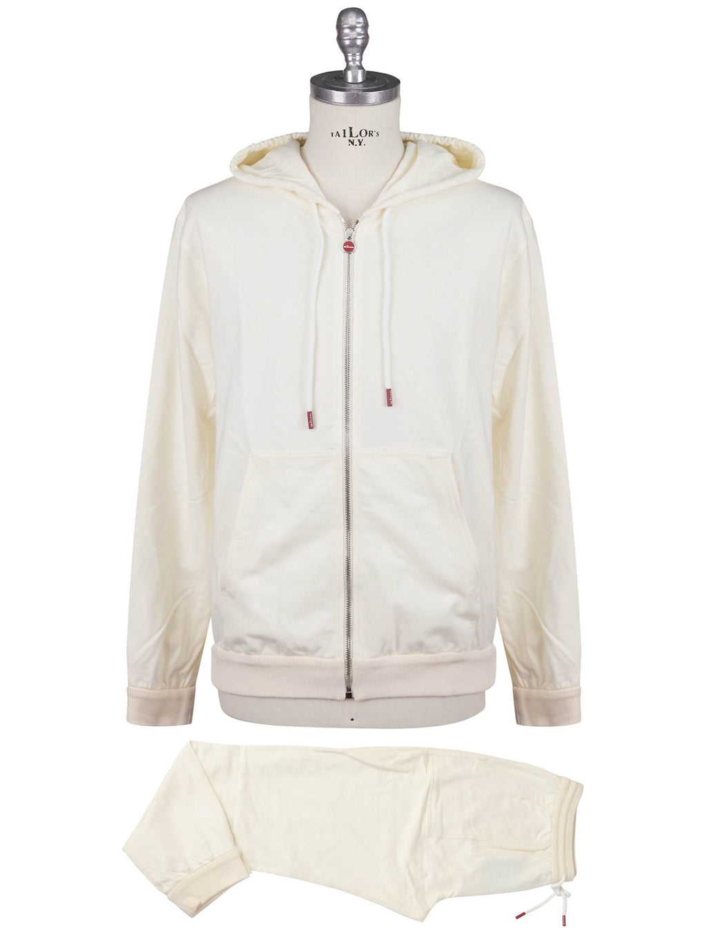 Kiton White Cotton EA Tracksuit