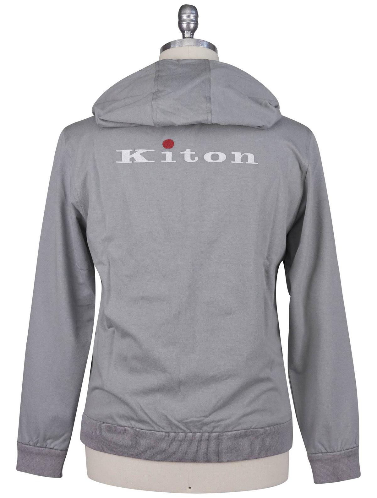 Kiton Gray Cotton EA Tracksuit