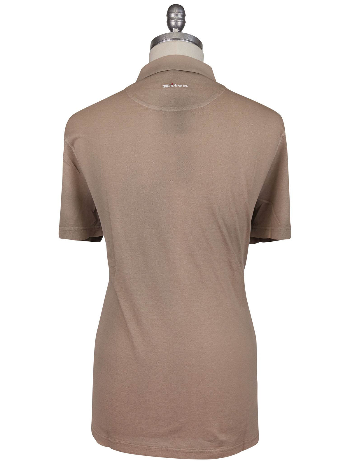 Kiton Kiton Brown Cotton Polo Brown