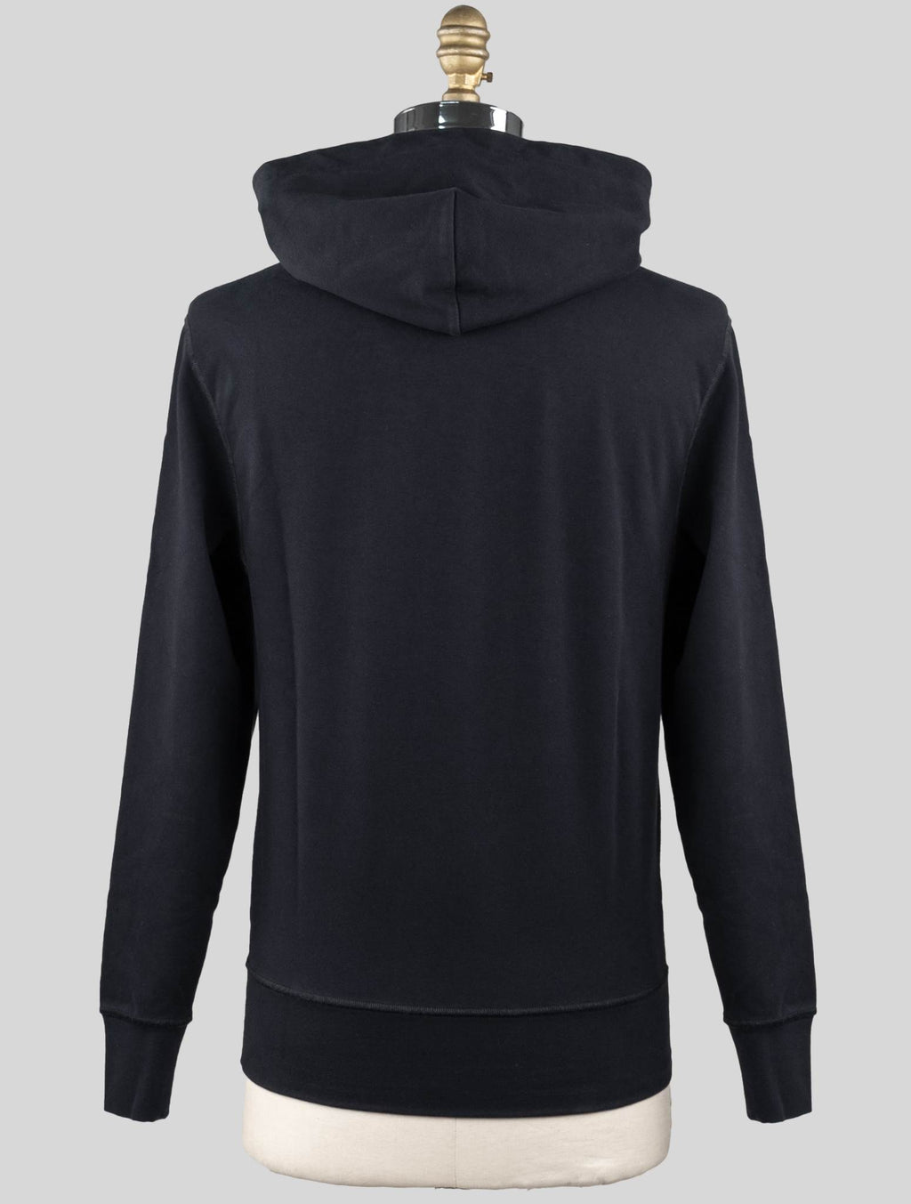 Kiton Black Cotton Ea Sweater