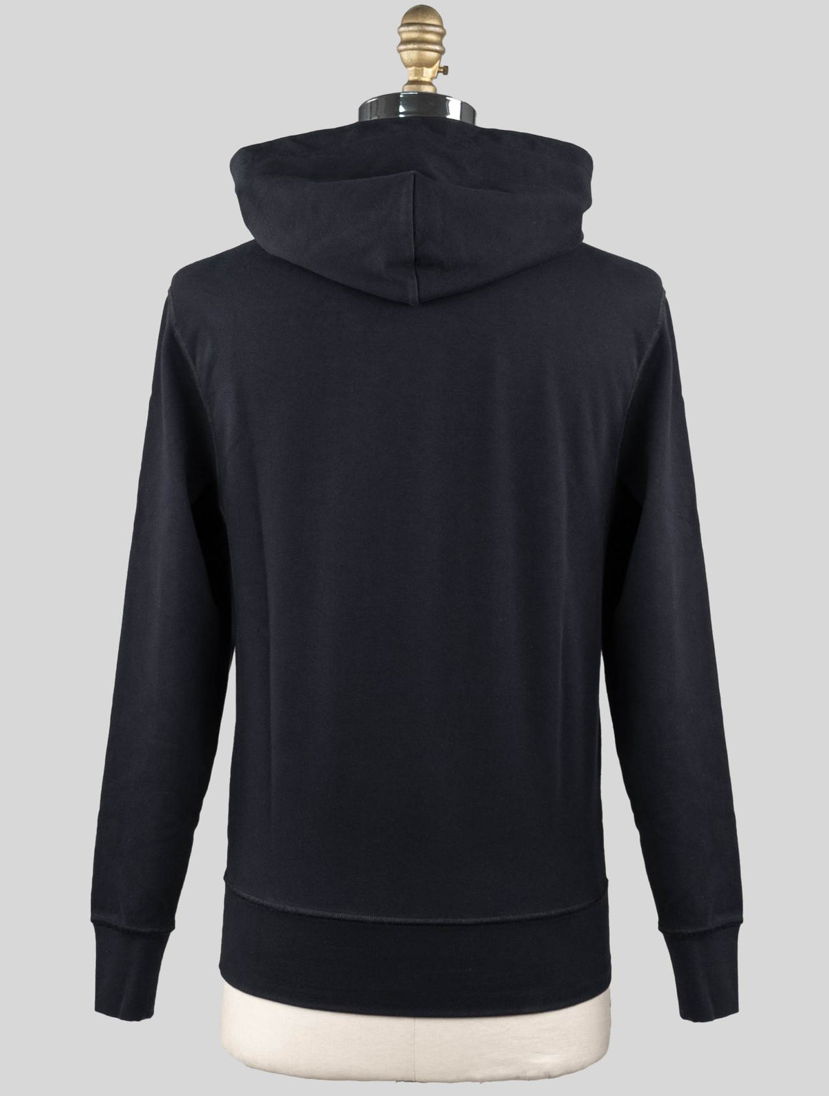 Kiton Black Cotton Ea Sweater