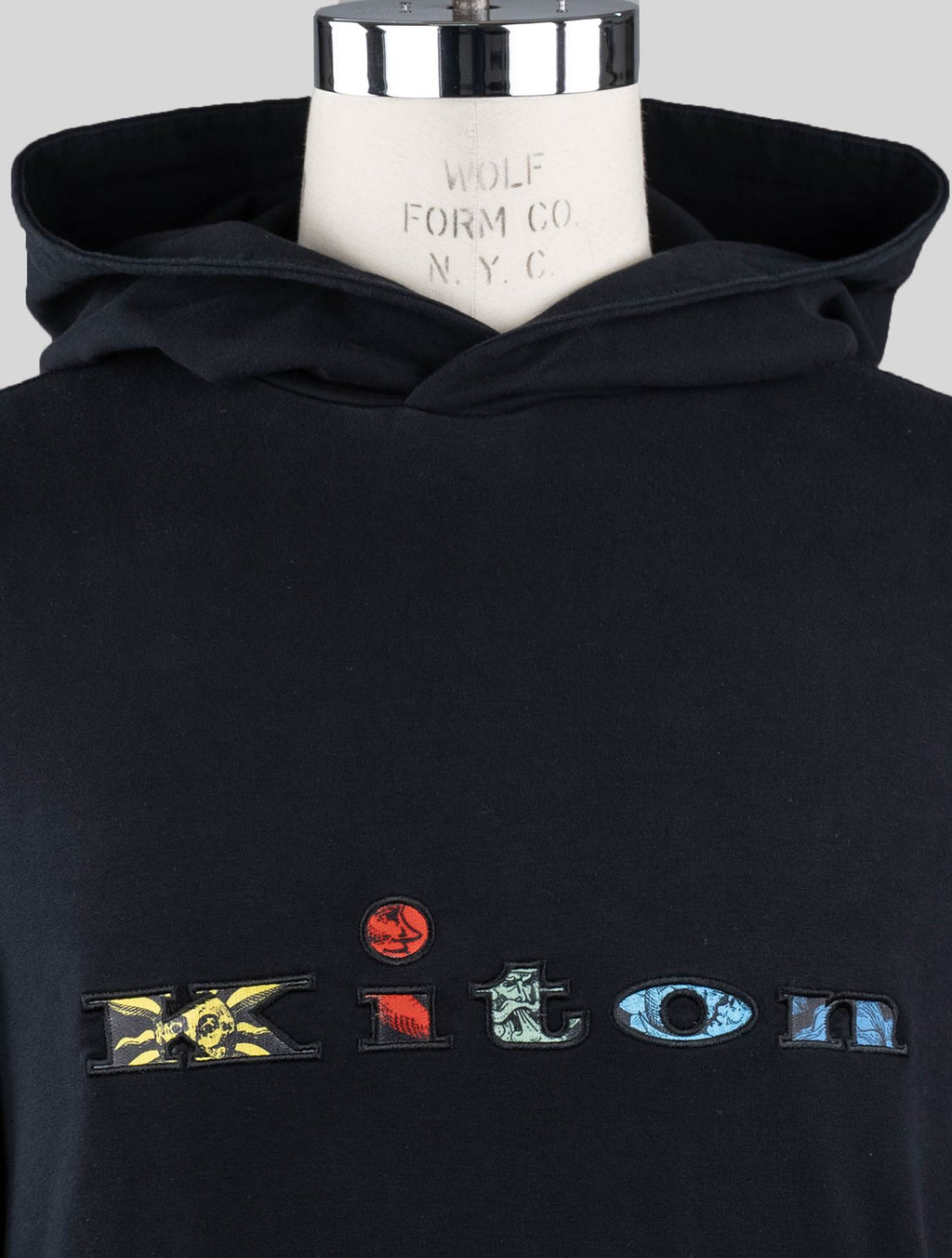 Kiton Black Cotton Ea Sweater