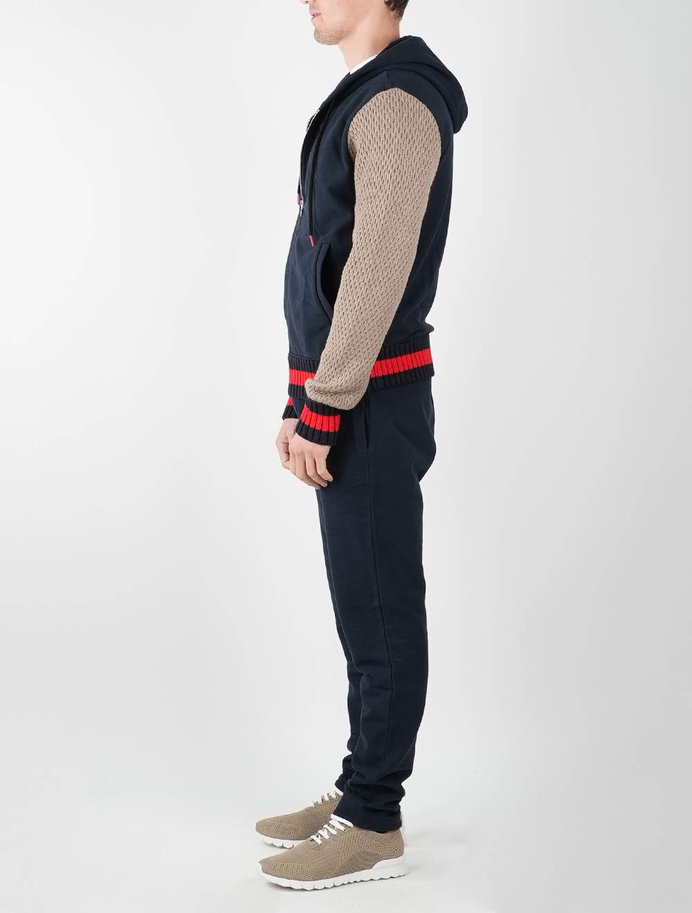 Kiton Multicolor Cotton Tracksuit