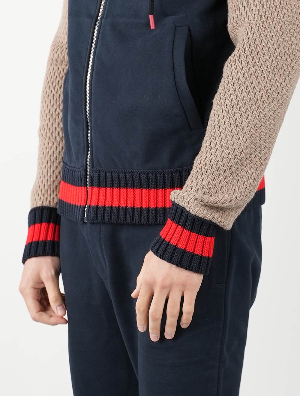 Kiton Multicolor Cotton Tracksuit