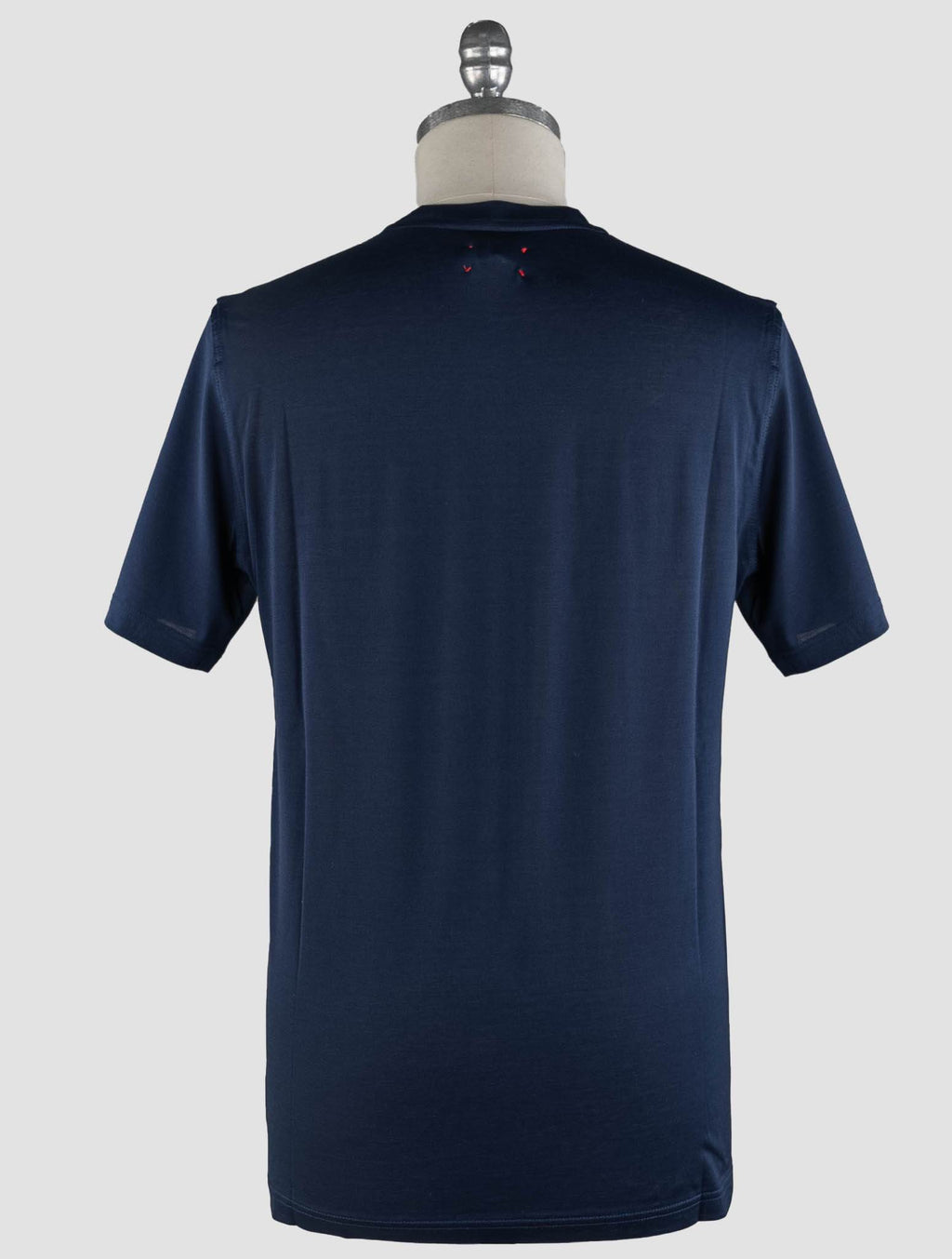 Kiton Blue Cotton T-Shirt