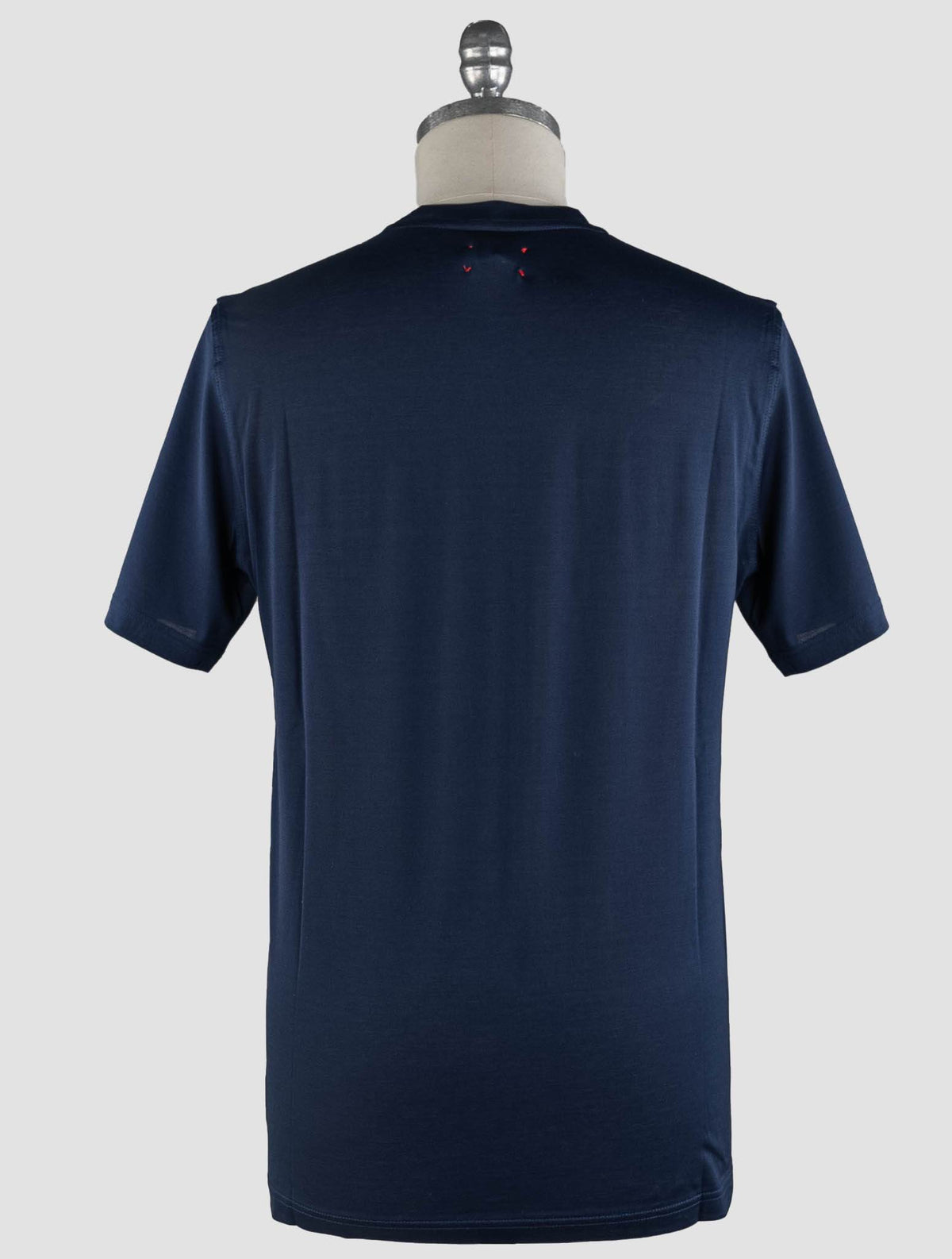 Kiton Blue Cotton T-Shirt