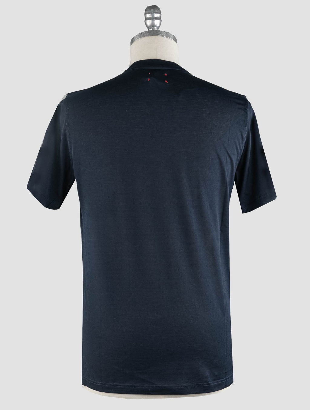 Kiton Blue Navy Cotton T-Shirt