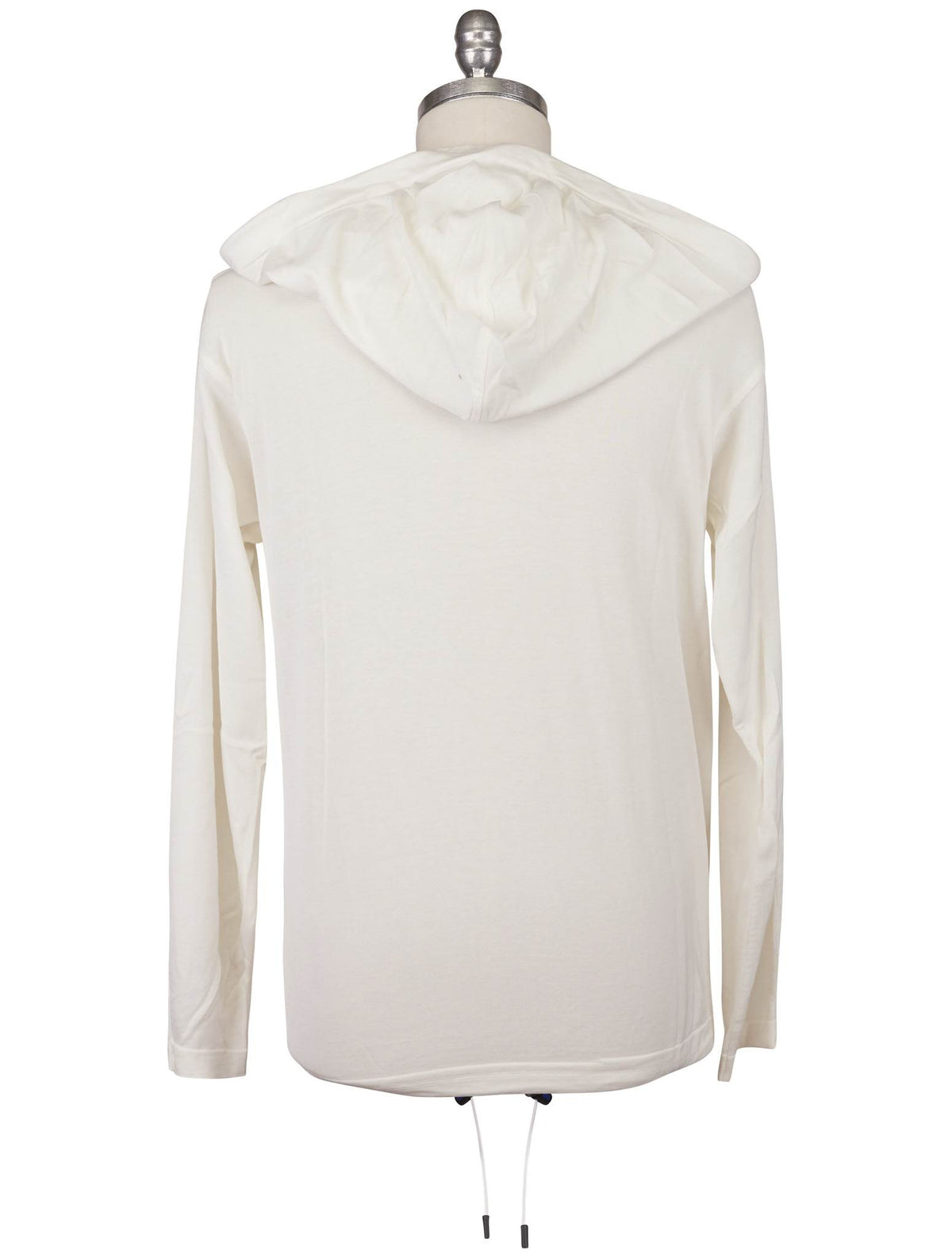 Kiton Knt White Cotton Sweater