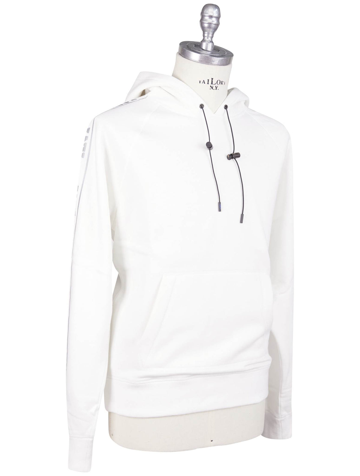 KNT Kiton Knt White Cotton Sweater White 001