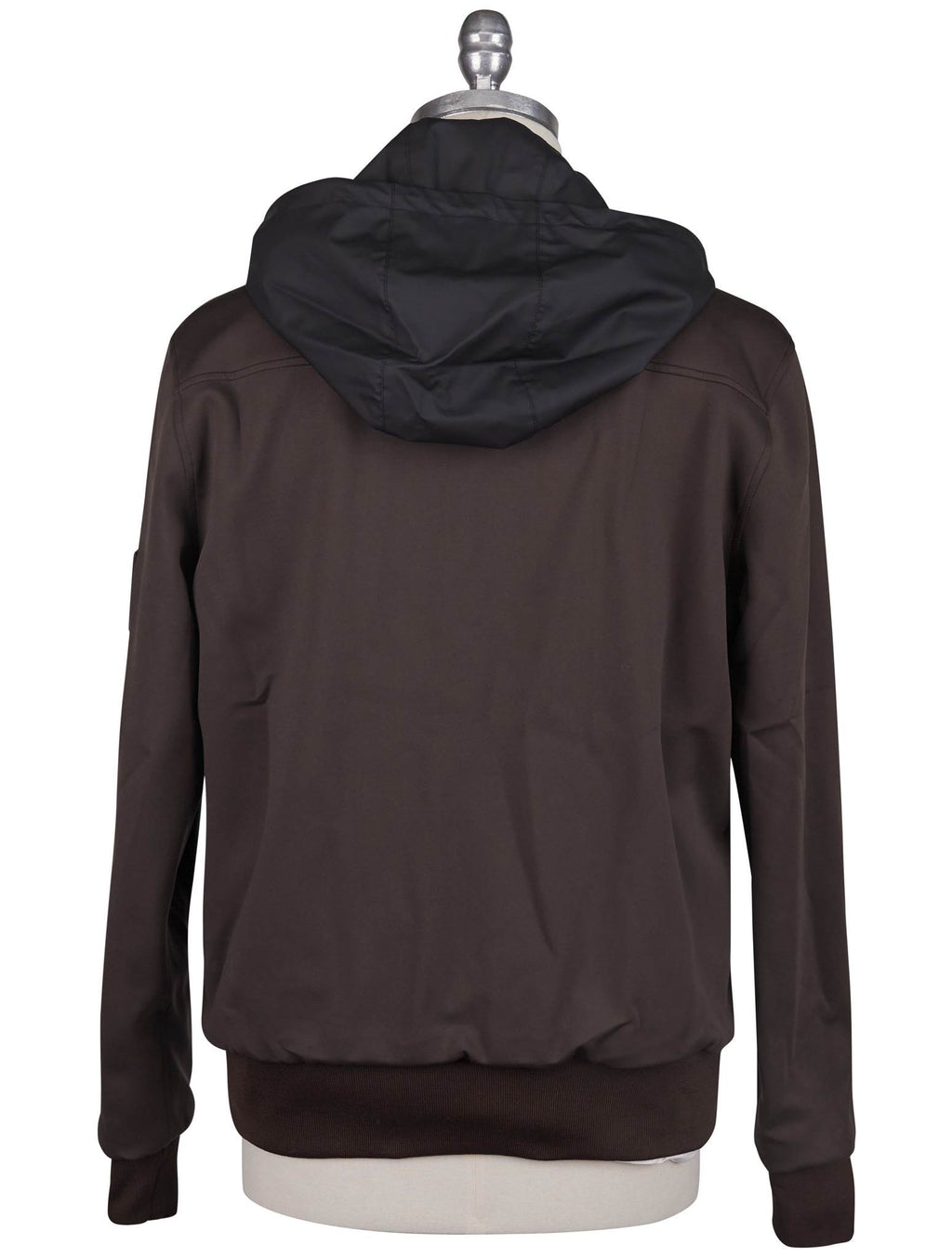 Kiton Knt Brown PL Cotton PA EA Coat Reverse