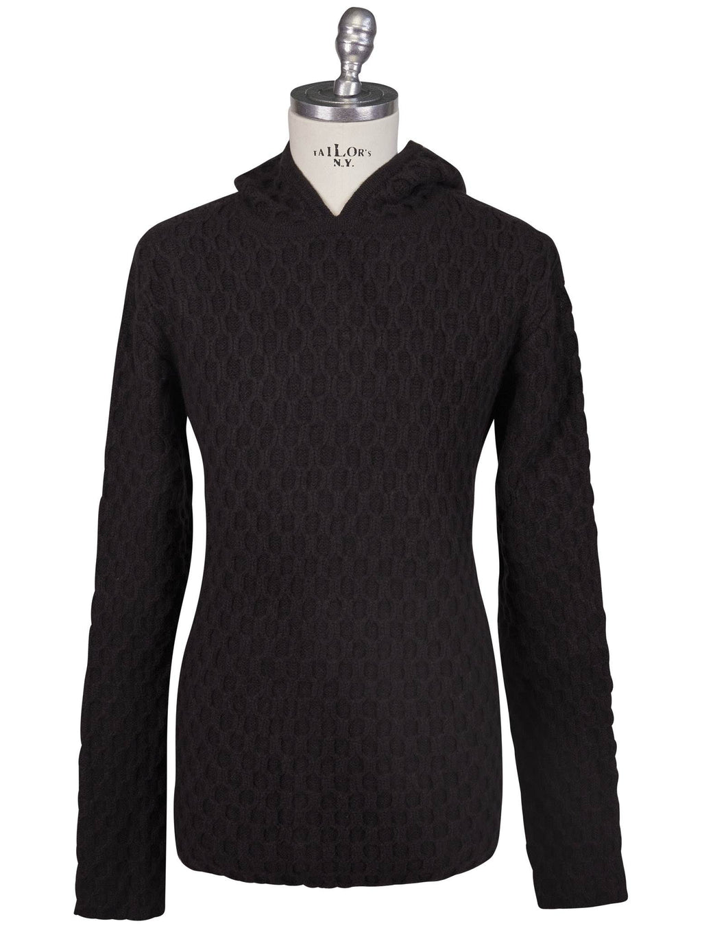 Kiton Knt Brown Wool Cashmere Sweater