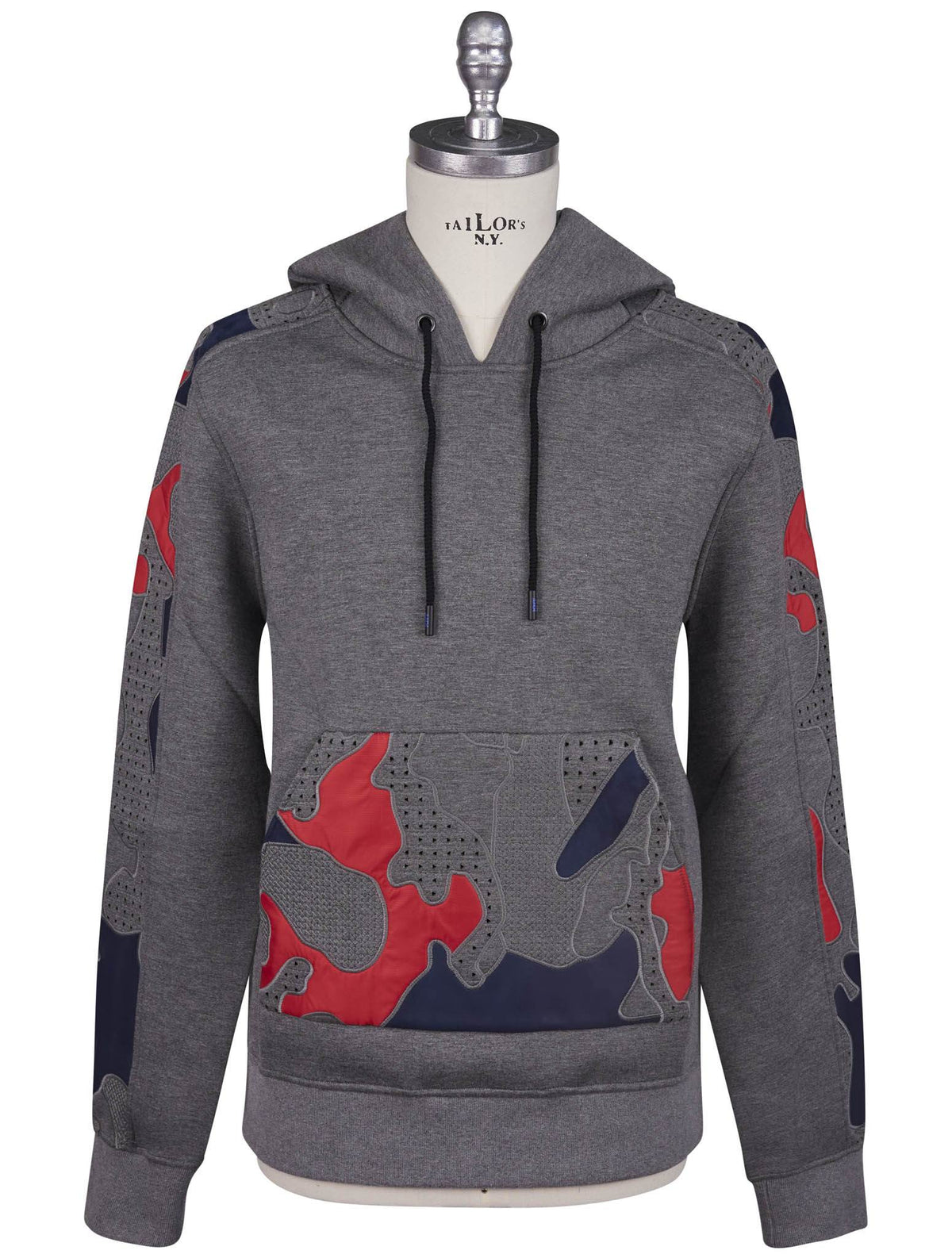 Kiton Knt Gray Viscose EA Sweater
