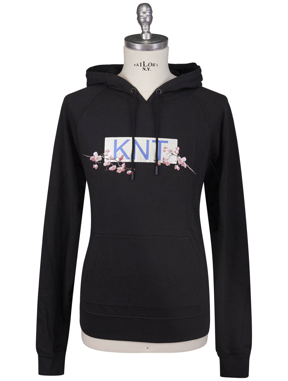 Kiton Knt Black Cotton Sweater
