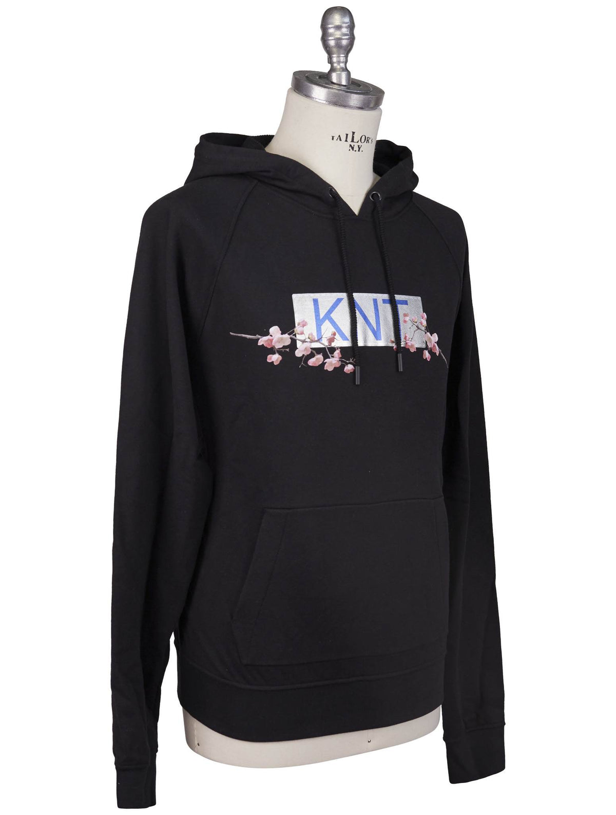 KNT Kiton Knt Black Cotton Sweater Black 001