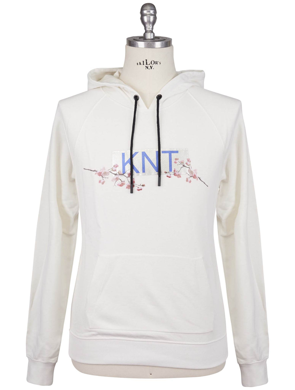 Kiton Knt White Cotton Sweater