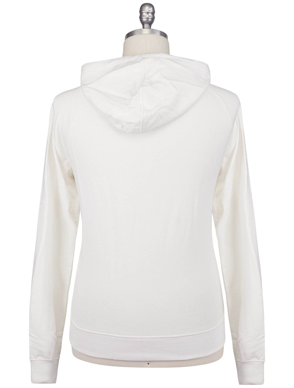 Kiton Knt White Cotton Sweater