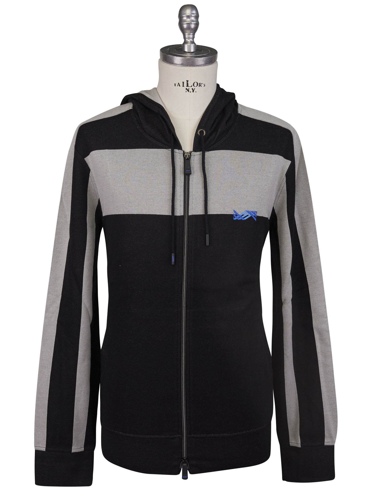 KNT Kiton Knt Dark Gray Cotton Tracksuit Dark Gray 000