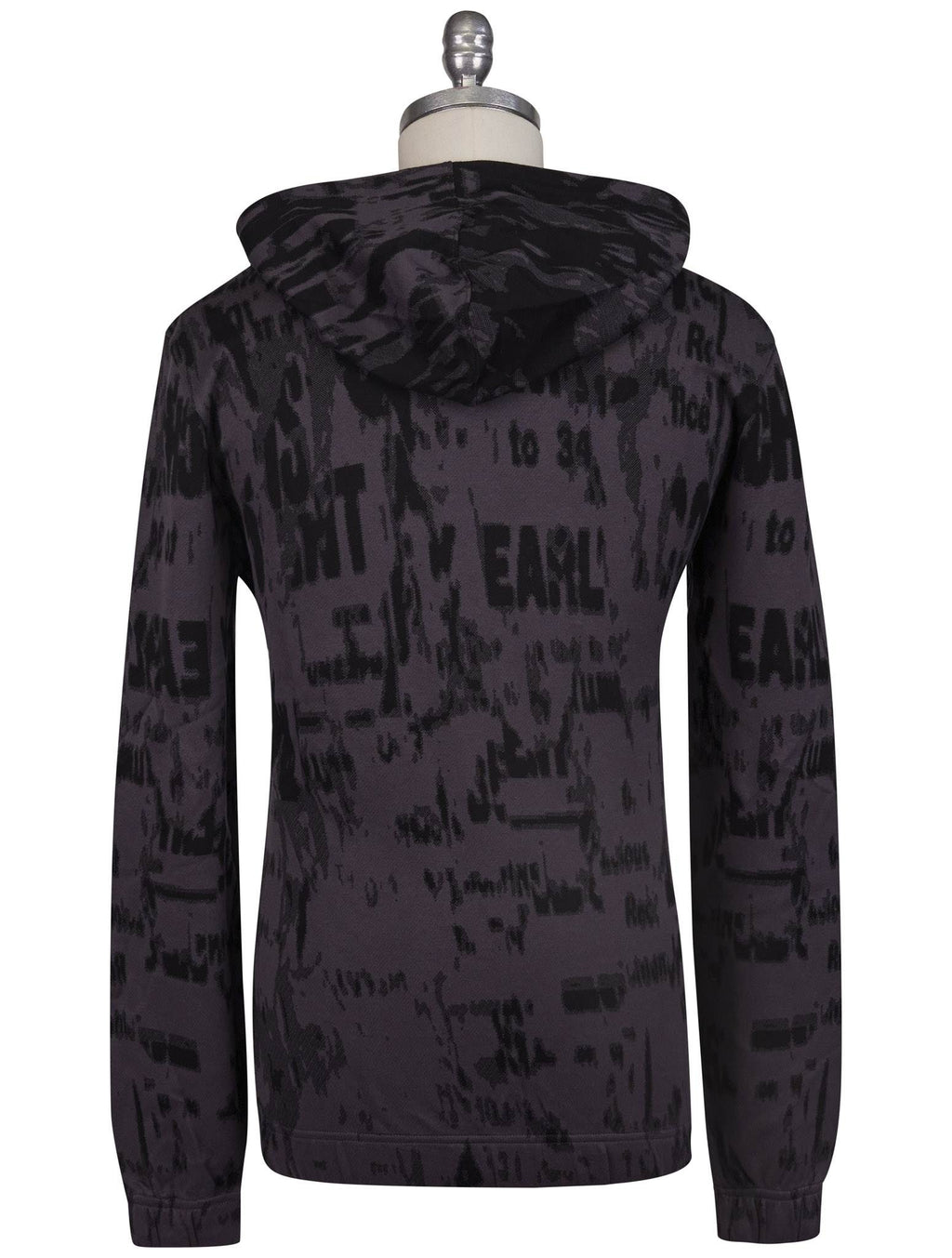 Kiton Knt Dark Gray Cotton Tracksuit