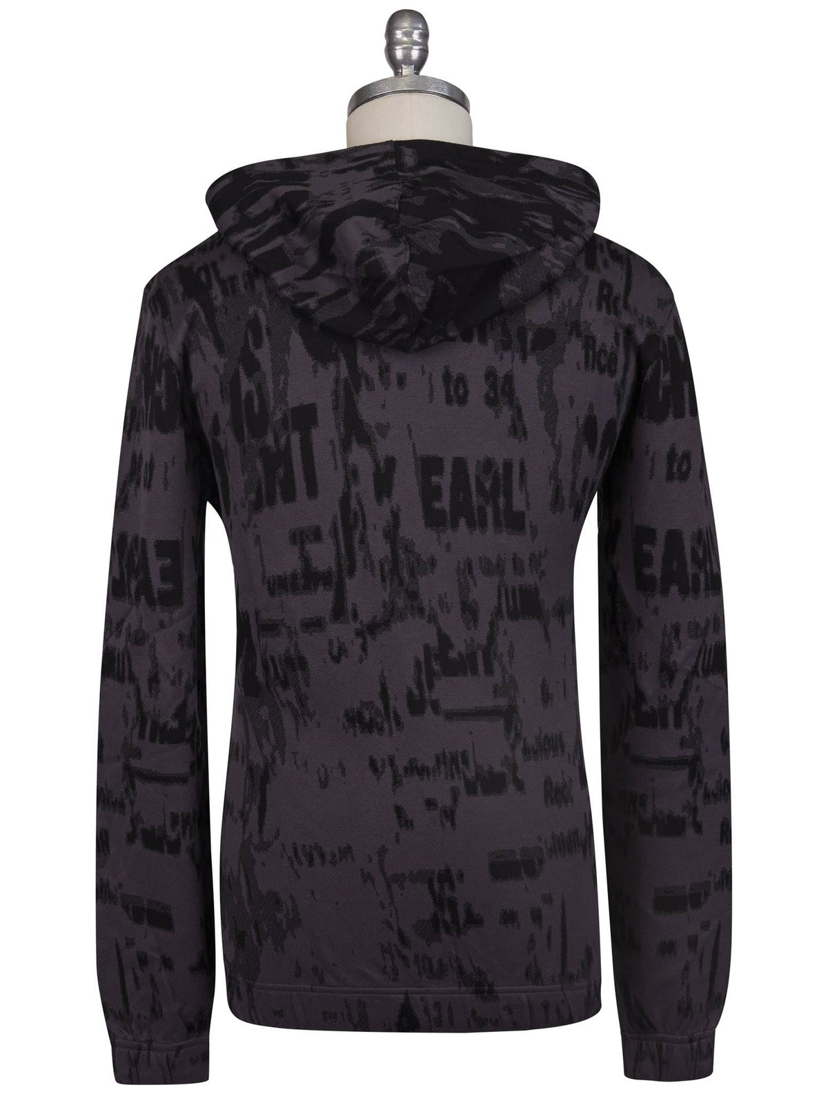 Kiton Knt Dark Gray Cotton Tracksuit