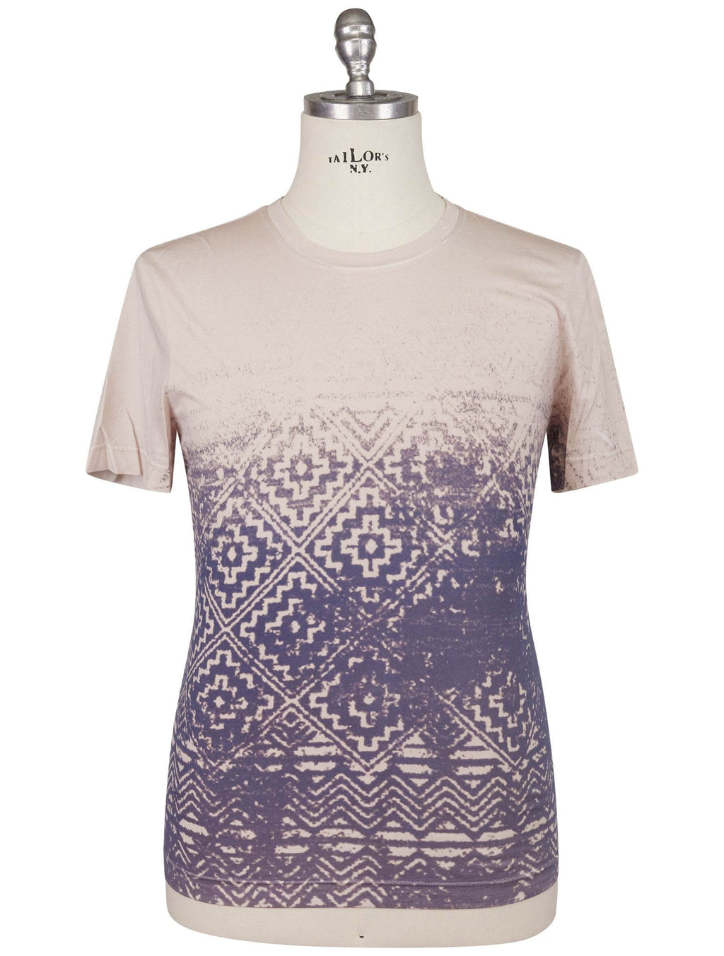 Kiton Knt Multicolor Cotton T-Shirt