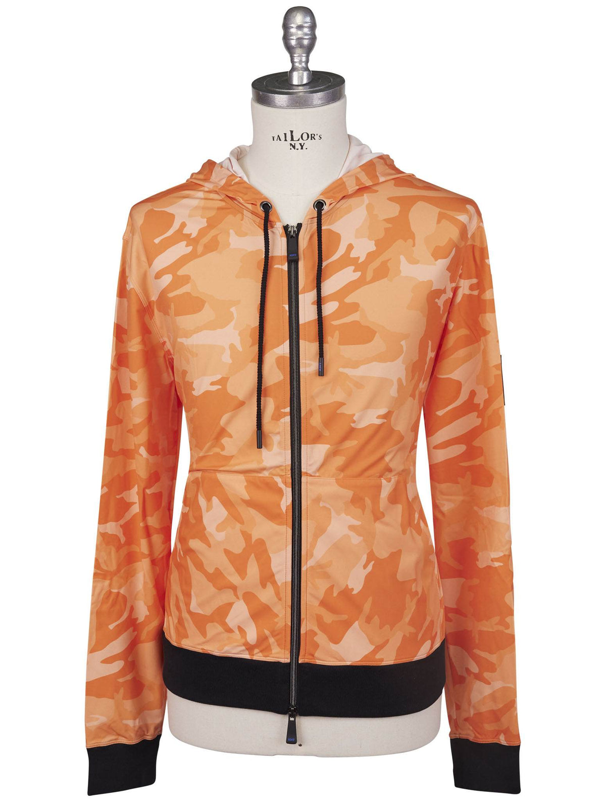 Kiton Orange Pa Ea Sweater Full Zip