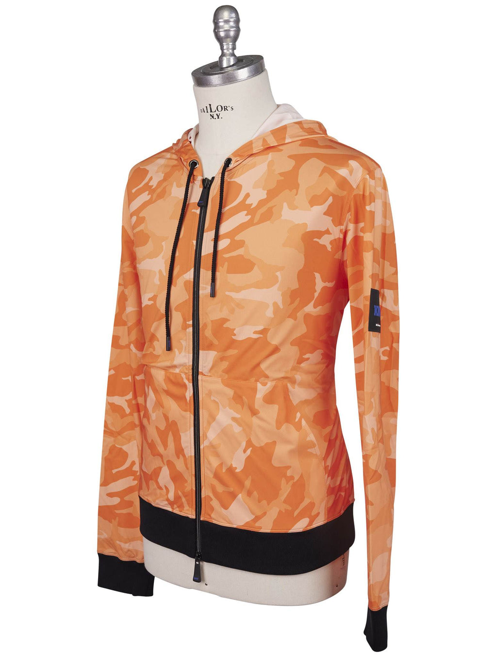 Kiton Orange Pa Ea Sweater Full Zip